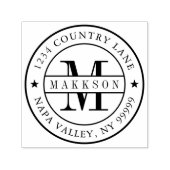 Serienname und Selbstfärbung der klassischen Monog Permastempel (Design)