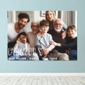 Serienskriptklassenkorb Leinwanddruck (Insitu (Holzboden))