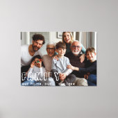 Serienskriptklassenkorb Leinwanddruck (Vorderseite)