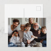 Serienskriptklassenkorb Postkarte (Vorne/Hinten)