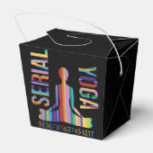 Serienyoga - Gefälligkeitsbox Geschenkschachtel (Rückseite)