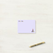 Serienyoga - Postit Notes-Pad Post-it Klebezettel (Auf Schreibtisch)