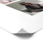 Serif 1. Jahr Collage Poster (Ecke)