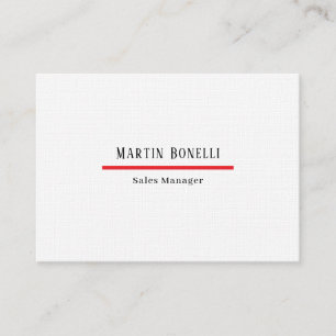 Serif-Schriftart Klassisch Einfach Professionell L Visitenkarte