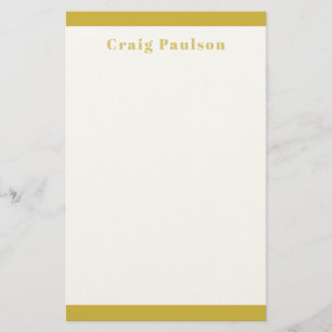 Serifen-Schriftart Einfach Professionell Schlicht Briefpapier