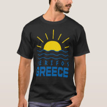 Serifos Greece Sunshine and Sea Men's Black