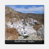 Serifos town magnet (Vorne)