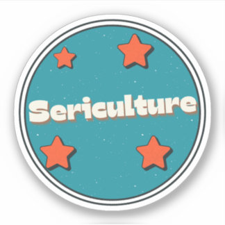 Serikultur Aufkleber