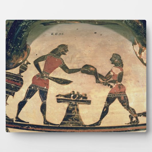 Séring Food for a Symposium, detail Fotoplatte (Vorderseite)