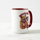 Seriös Coole Pferde-Tasse - Funny & Stylish Coffee Tasse (VorderseiteRechts)