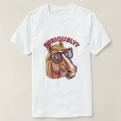 Seriös Cooler Men's T - Shirt - Funny & Stylish Ho (Design vorne)