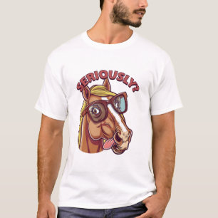 Seriös Cooler Men's T - Shirt - Funny & Stylish Ho