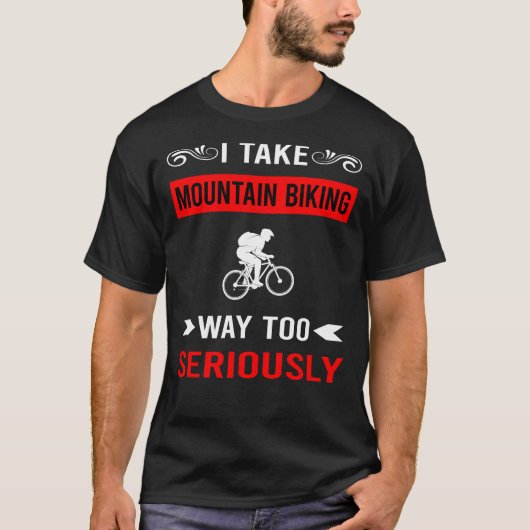 Seriös Mountainbike MTB T-Shirt (Vorderseite)