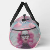 Seriös rosa Haare Duffle Bag (Rechts)