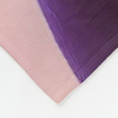 Seriös rosa Haare Fleecedecke (Ecke)