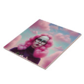 Seriös rosa Haare Fliese (Seite)