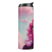 Seriös rosa Haare Thermosbecher (Nach links gedreht)