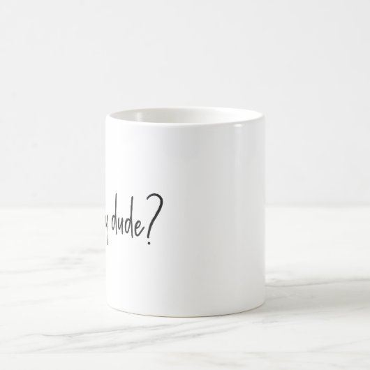 Seriös Typ Snarky Modern Typografy Sprichwort Kaffeetasse (Mittel)
