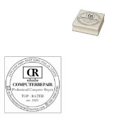 Seriöse einfache mechanische PC-Computerreparatur Gummistempel (Stempel)