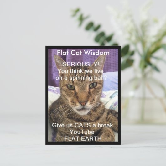 Seriöse Sebastian Postkarte (Stehend Vorderseite)