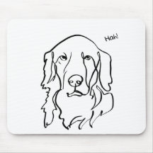 Seriöse Seite des Goldenen Retrievers: Personalisi