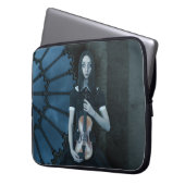 Seriöse surreale Kunst des Viktorianischen Gothic- Laptopschutzhülle (Vorderseite Links)