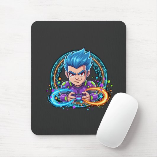Serious About Funny Gaming Mousepad (Mit Mouse)