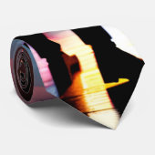 Serious Clown Neck Tie Krawatte (Gerollt)