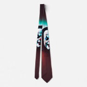 Serious Clown Neck Tie Krawatte (Rückseite)