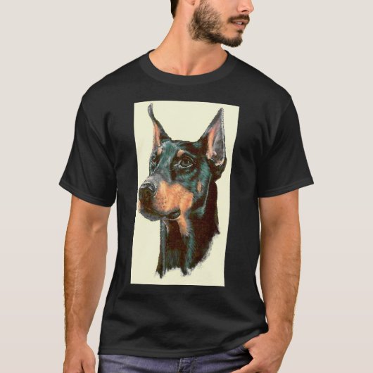 Serious Doberman 49 T-Shirt (Vorderseite)