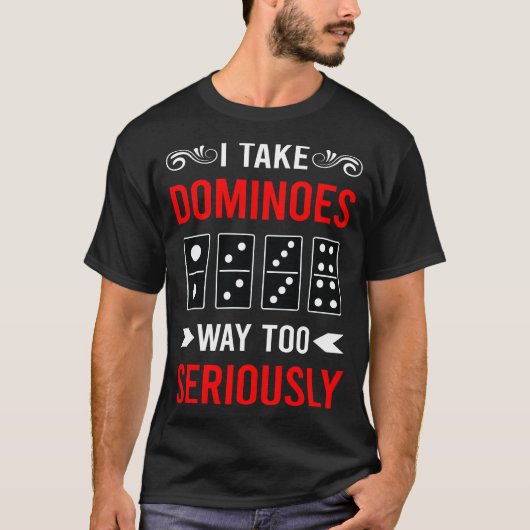 Serious Dominoes T-Shirt (Vorderseite)
