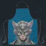 Serious Feline Being Apron Schürze<br><div class="desc">Serious Feline Being</div>