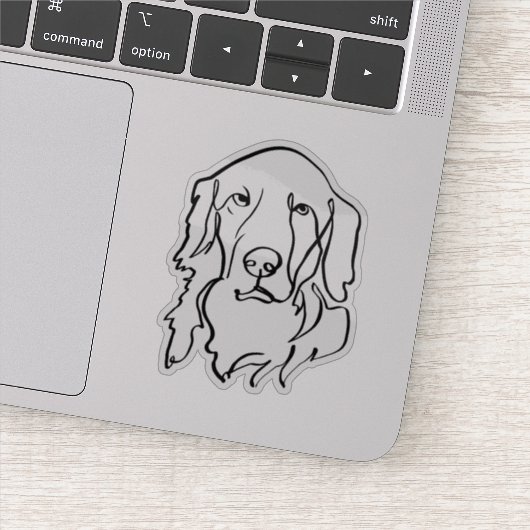 Serious Golden Vibes Aufkleber (Detail)