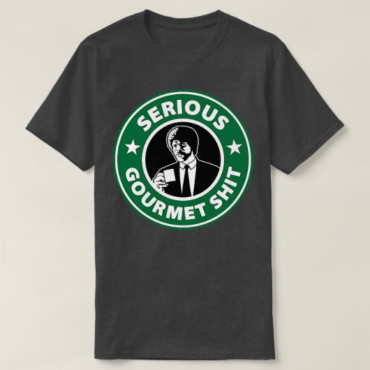 Serious Gourmet Baseball T-Shirt (Design vorne)