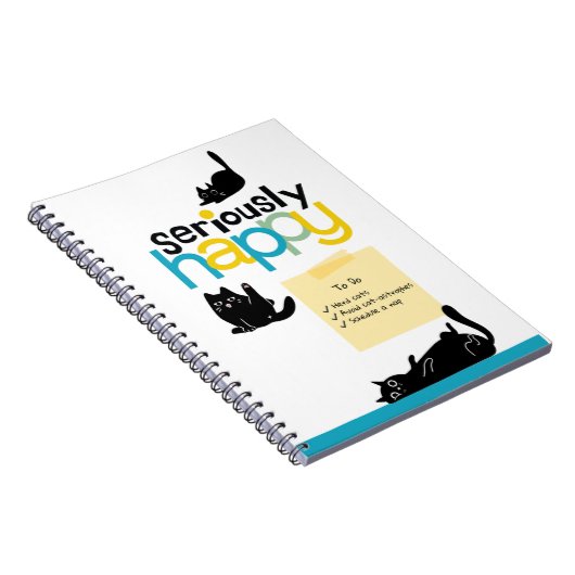 Serious Happy Journal Notizblock (Rechte Seite)