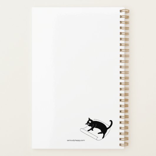 Serious Happy Planner Planer (Rückseite)