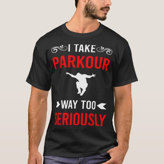 Serious Parkour T-Shirt (Vorderseite)