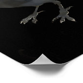 Seriously Funny Crow Sarcastic Quote  Poster (Ecke)