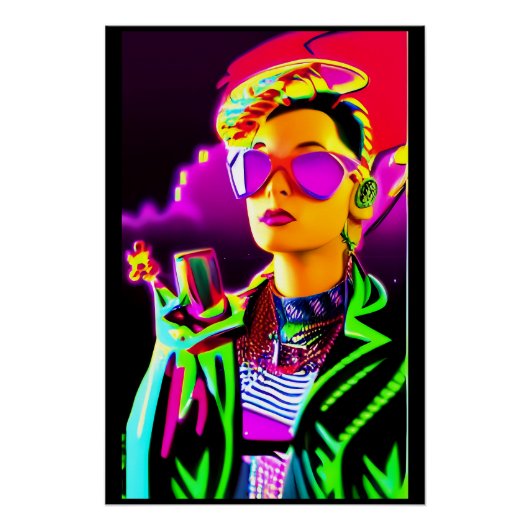 Seriously Saturated Poster (Vorderseite)