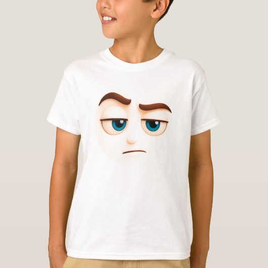 Seriously? unimpressed blue eyed big mood T-Shirt (Vorderseite)