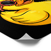 Seriously What The Funny Duck For Men Women Cool A Poster (Ecke)
