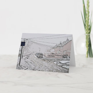 Serlby Lane, Harthill mit Woodall. Karte