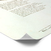 Serment a la Republique", Poster (Ecke)