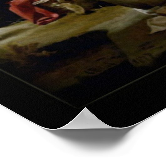 Sermon auf dem Berg biblisch Poster (Ecke)