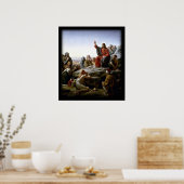 Sermon auf dem Berg biblisch Poster (Küche)