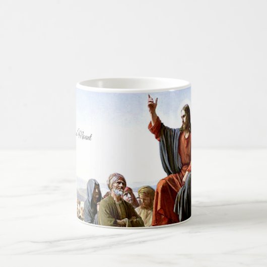 Sermon auf dem Berg - Carl Blochs Kunst, Kaffeetasse (Mittel)
