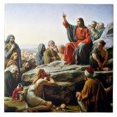 Sermon auf dem Berg Fliese (Vorderseite)