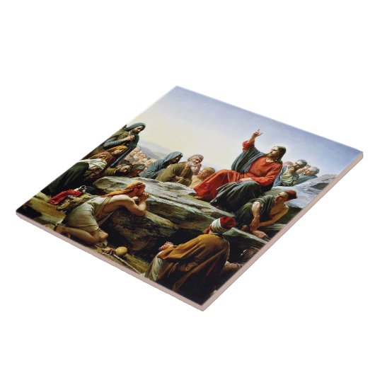 Sermon auf dem Berg Fliese (Seite)