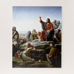 Sermon auf dem Berg - Gemälde von Carl Bloch Puzzle