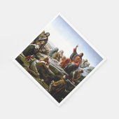 Sermon auf dem Berg - Gemälde von Carl Bloch Serviette (Ecke)